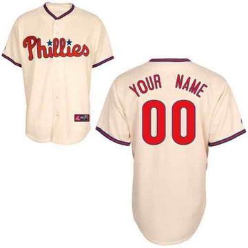 Philadelphia Phillies cream jersey