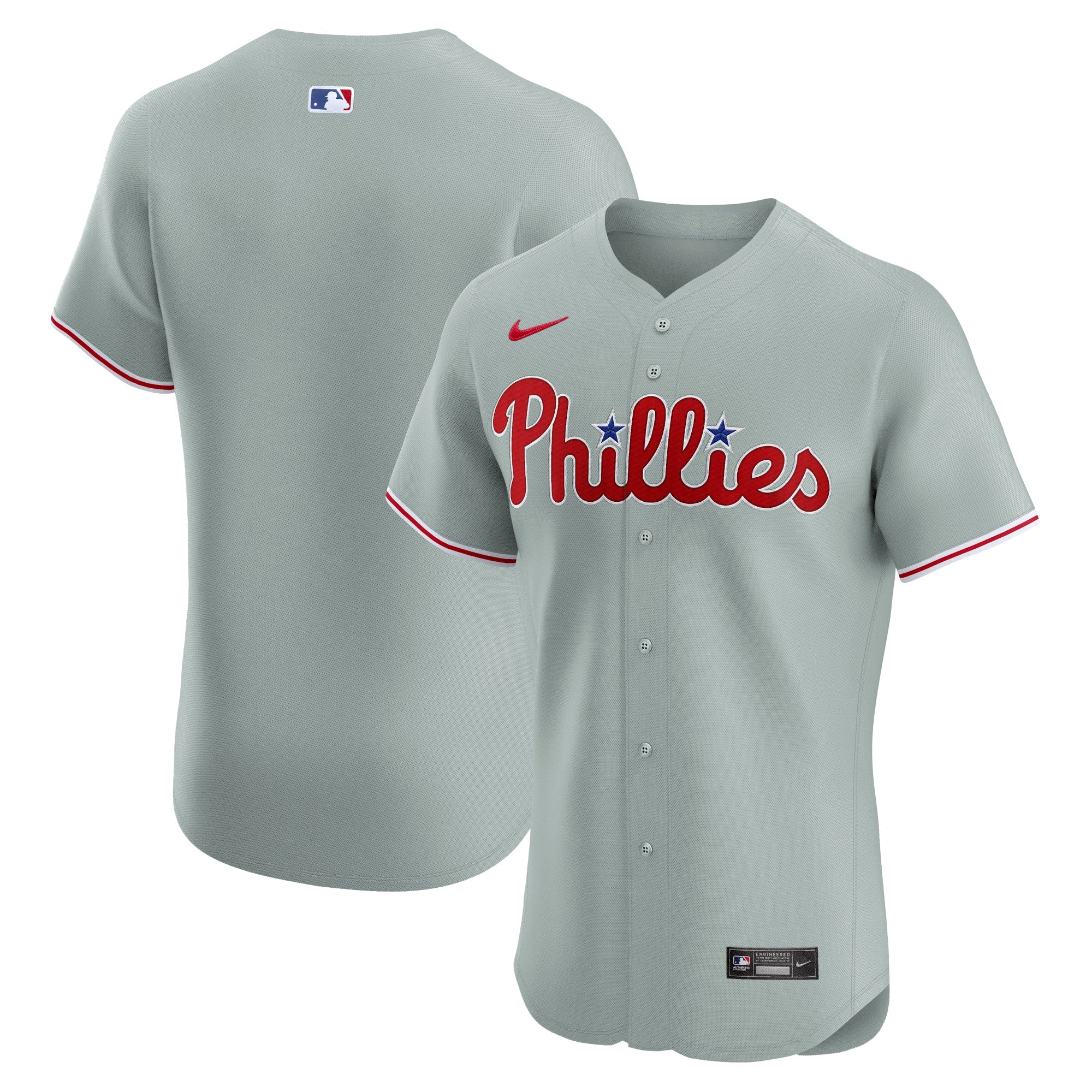 Philadelphia Phillies gray Elite jersey