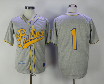 Chuck Klein Philadelphia Phillies gray Throwback jersey