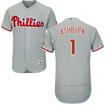 Richie Ashburn Philadelphia Phillies gray jersey