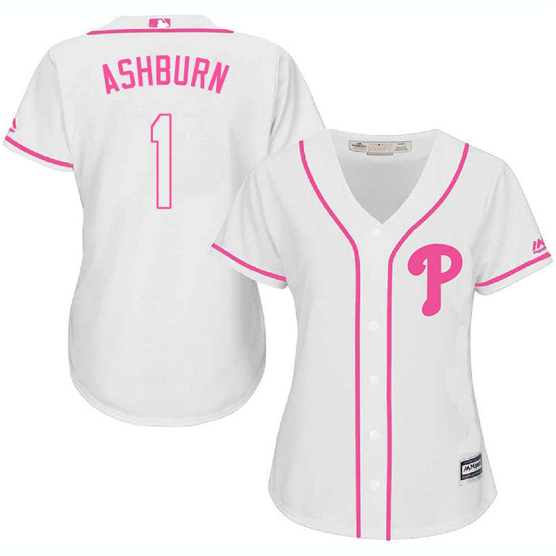 Richie Ashburn Philadelphia Phillies white jersey
