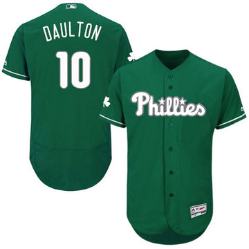 Darren Daulton Philadelphia Phillies green jersey