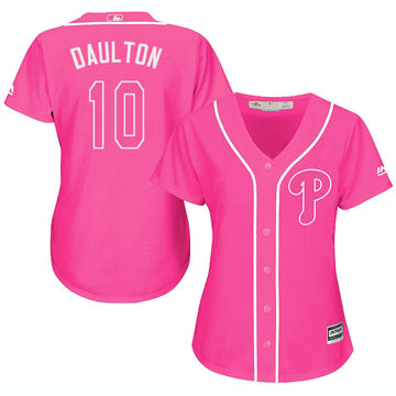 Darren Daulton Philadelphia Phillies pink jersey
