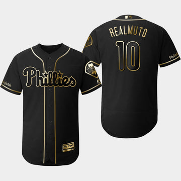 J.T. Realmuto Philadelphia Phillies black jersey
