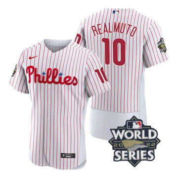 J.T. Realmuto Philadelphia Phillies white jersey