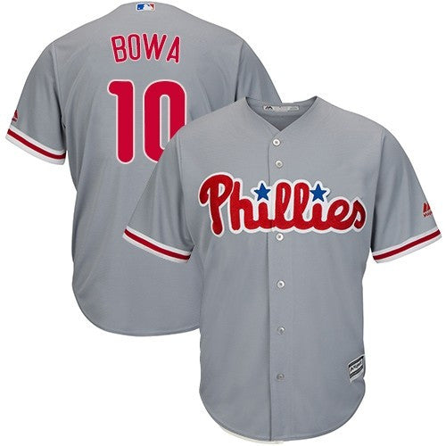 Larry Bowa Philadelphia Phillies gray jersey