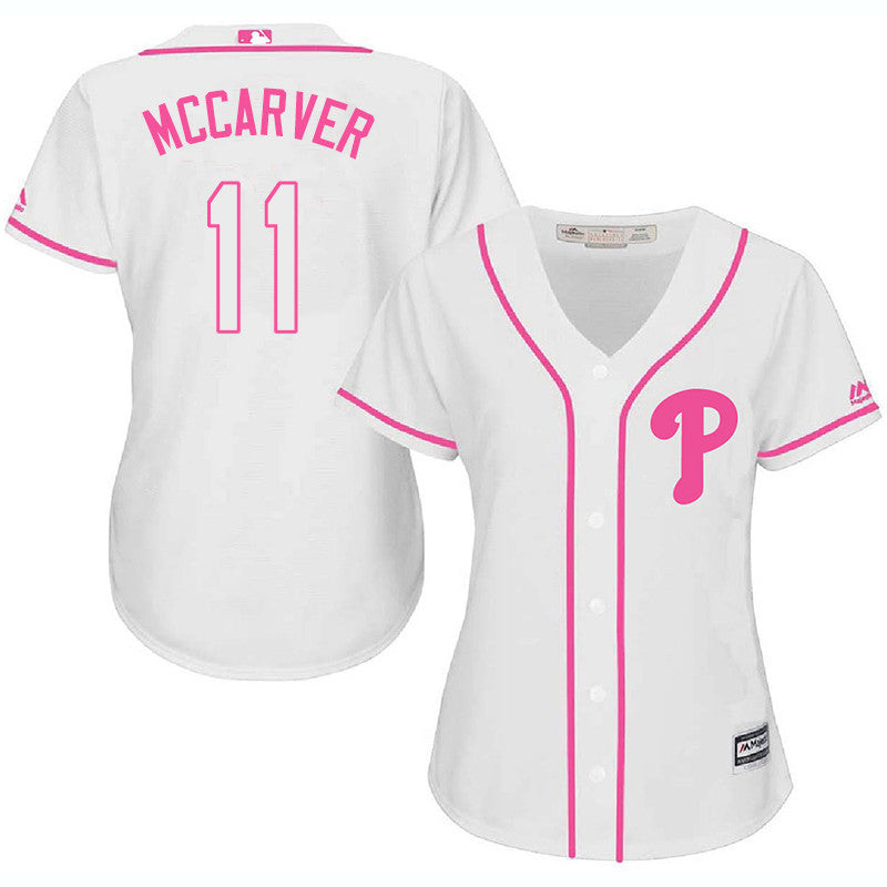Tim McCarver Philadelphia Phillies white jersey