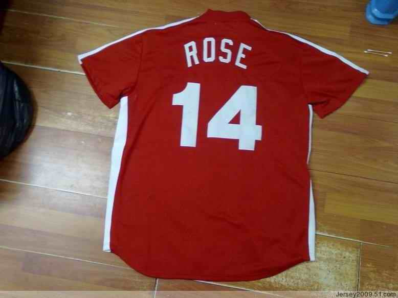 Rose Philadelphia Phillies red jersey