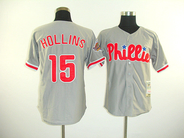 Hollins Philadelphia Phillies grey jersey