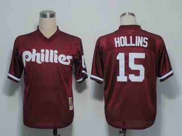 Hollins Philadelphia Phillies red jersey