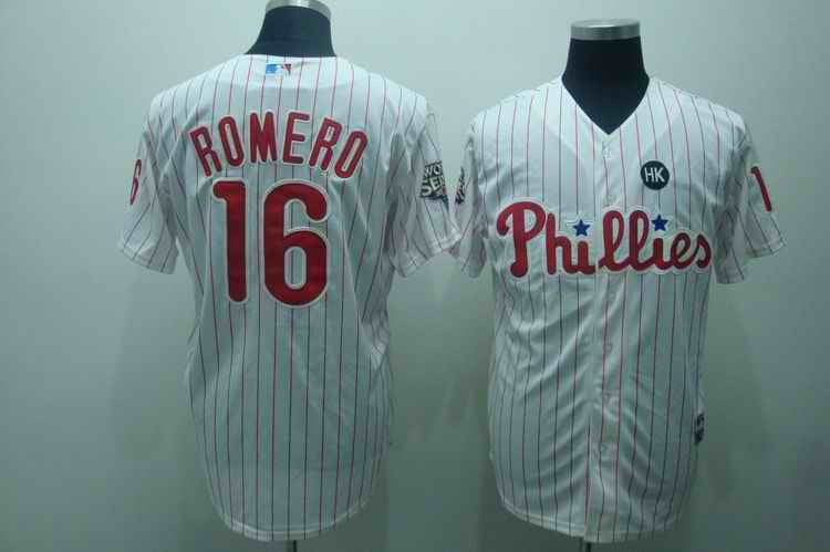 Romero Philadelphia Phillies white jersey