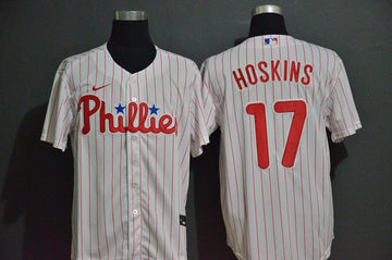 Rhys Hoskins Philadelphia Phillies white jersey