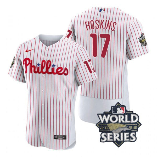 Rhys Hoskins Philadelphia Phillies white jersey