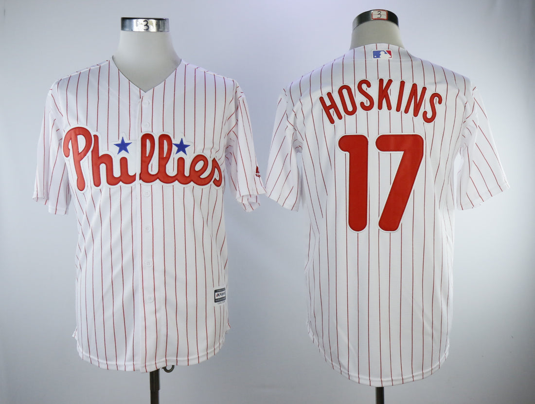 Rhys Hoskins Philadelphia Phillies white jersey