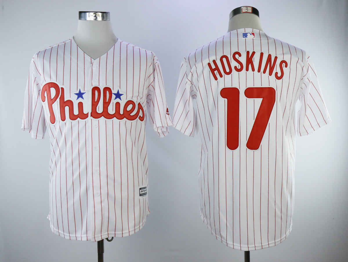 Rhys Hoskins Philadelphia Phillies white jersey