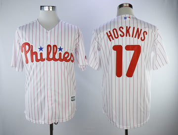 Rhys Hoskins Philadelphia Phillies white jersey