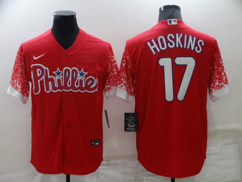 Rhys Hoskins Philadelphia Phillies white Fashion jersey