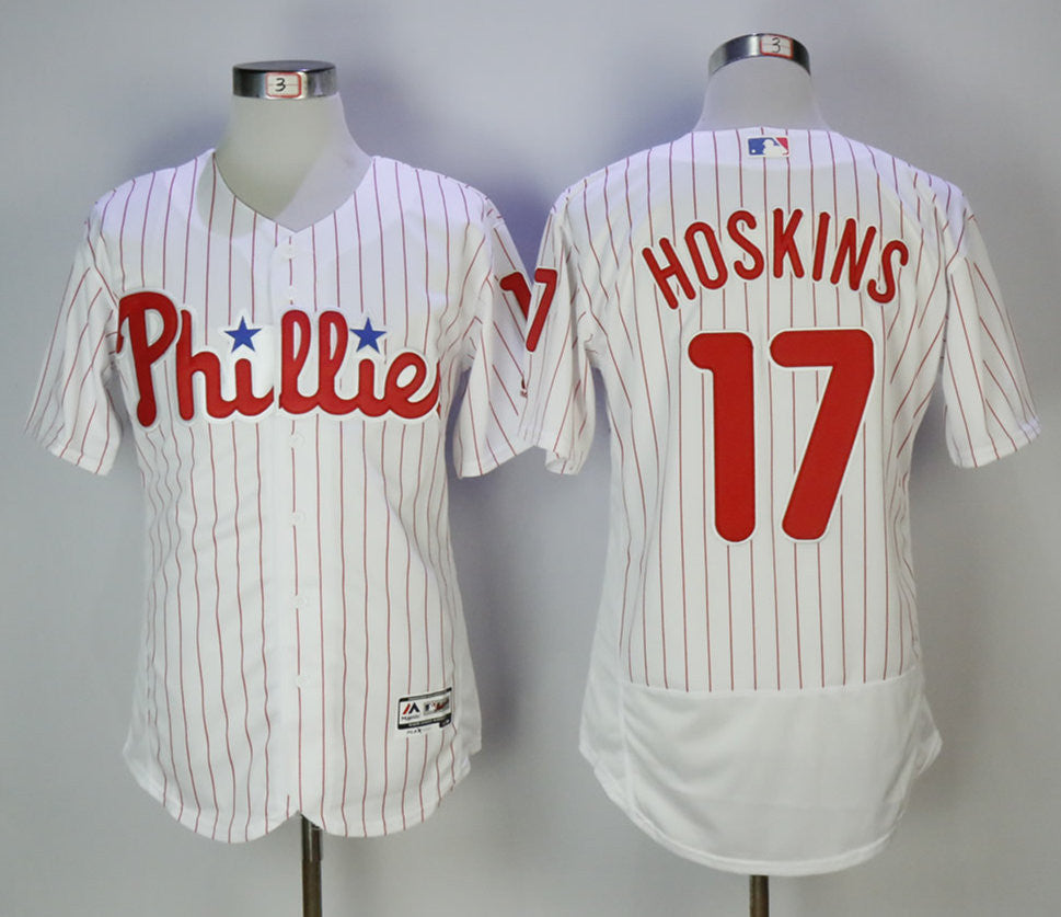 Rhys Hoskins Philadelphia Phillies white jersey