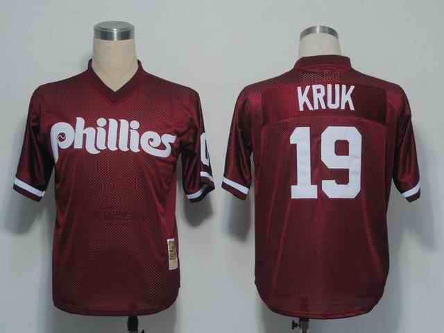 Kruk Philadelphia Phillies red jersey
