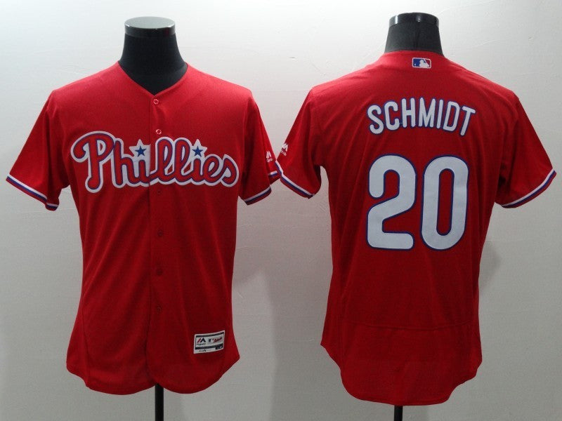 Mike Schmidt Philadelphia Phillies red jersey