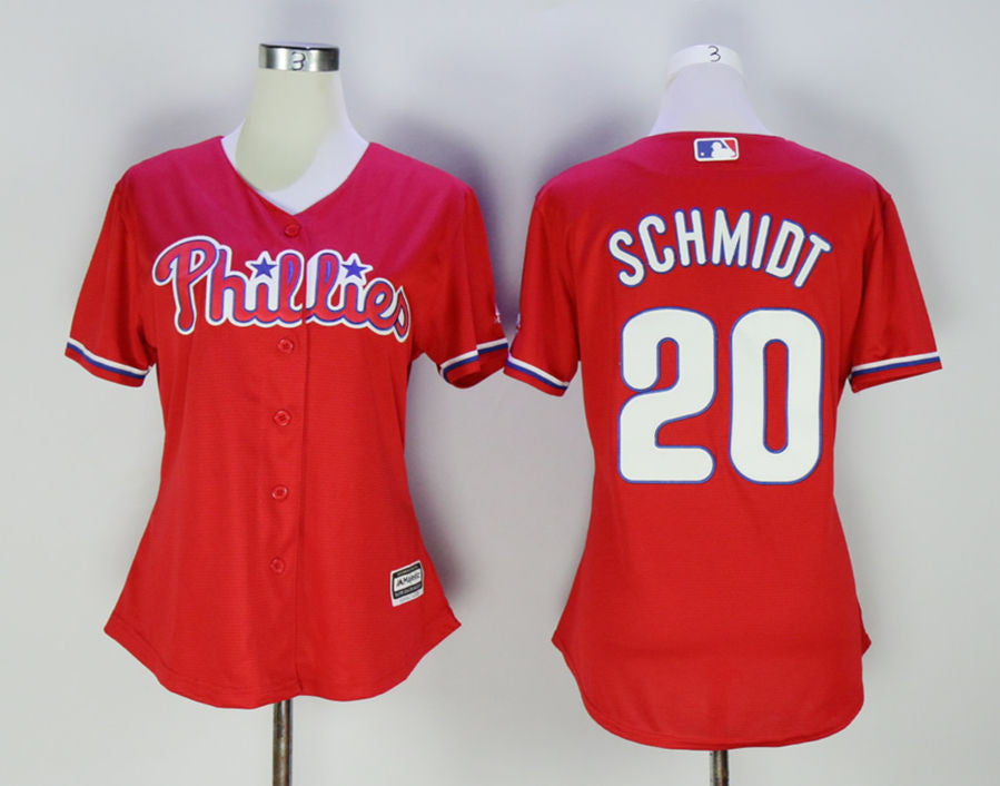 Mike Schmidt Philadelphia Phillies red jersey