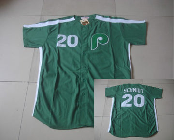 Schmidt Philadelphia Phillies green jersey