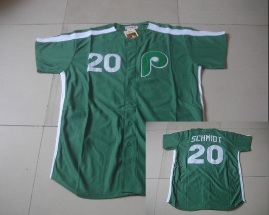 Schmidt Philadelphia Phillies green jersey