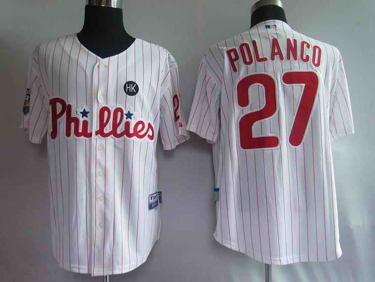Polanco Philadelphia Phillies white jersey