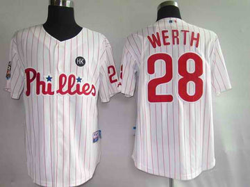Werth Whtie Philadelphia Phillies jersey