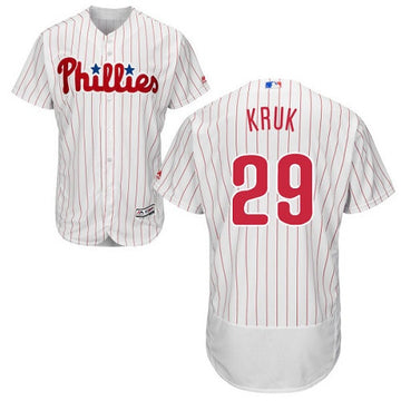 John Kruk Philadelphia Phillies white jersey