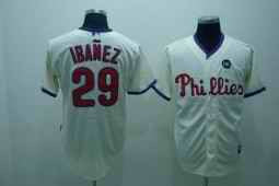 Raul Ibanez Philadelphia Phillies cream jersey