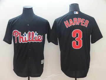 Bryce Harper Philadelphia Phillies black jersey