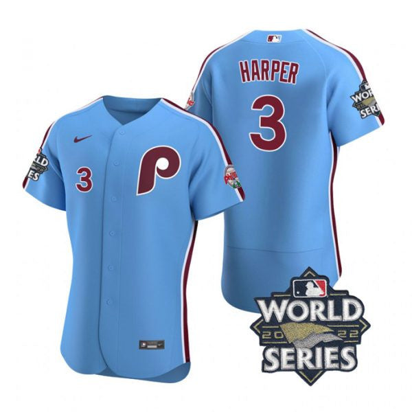 Bryce Harper Philadelphia Phillies blue jersey