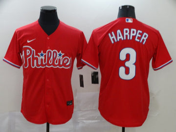 Bryce Harper Philadelphia Phillies red jersey