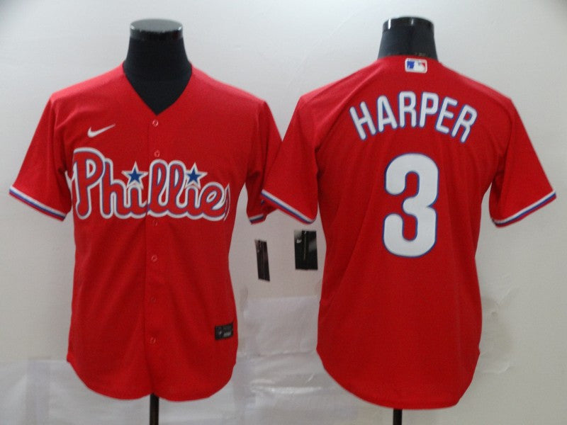 Bryce Harper Philadelphia Phillies red jersey