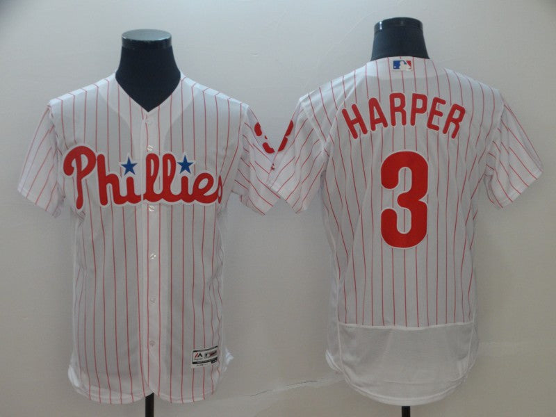 Bryce Harper Philadelphia Phillies white jersey