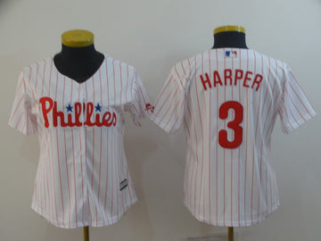Bryce Harper Philadelphia Phillies white jersey