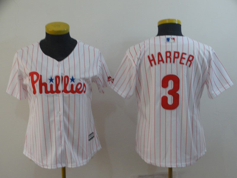 Bryce Harper Philadelphia Phillies white jersey