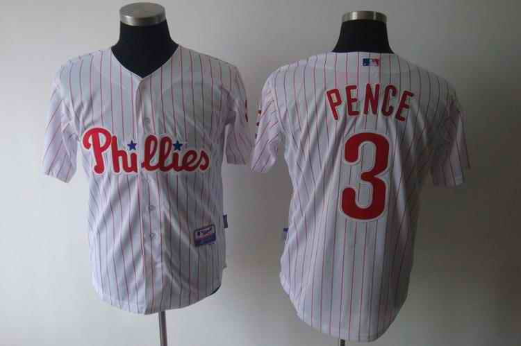 Pence Philadelphia Phillies white jersey