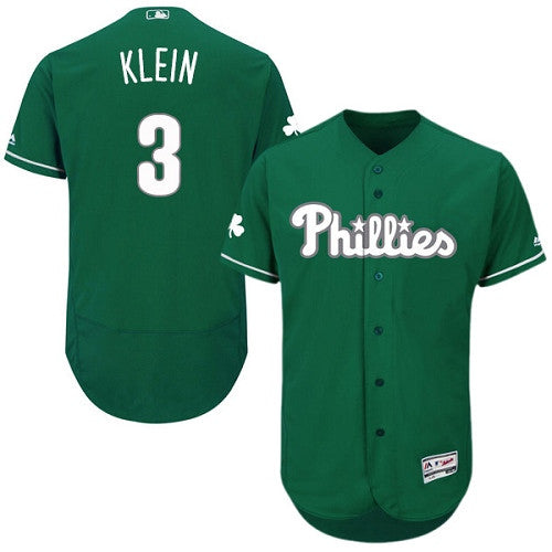 Phil Klein Philadelphia Phillies green jersey
