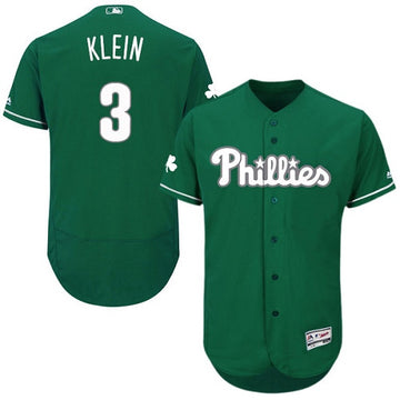 Phil Klein Philadelphia Phillies green jersey