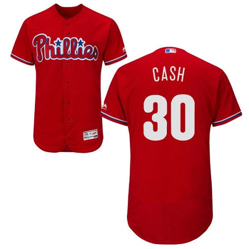 Dave Cash Philadelphia Phillies red jersey