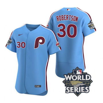 David Robertson Philadelphia Phillies blue jersey