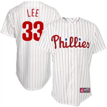 Cliff Lee Philadelphia Phillies white jersey