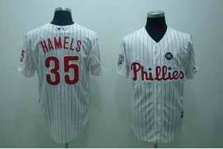 Cole Hamels Philadelphia Phillies white jersey