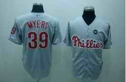 Brett Myers Philadelphia Phillies grey jersey