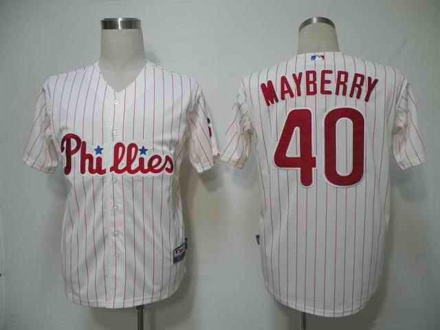 Mayberry Philadelphia Phillies white jersey