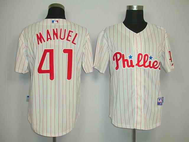 Manuel Philadelphia Phillies white jersey