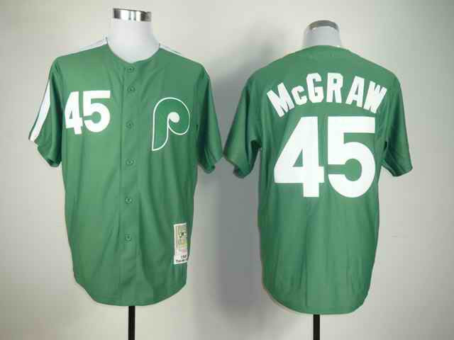 McCRAW Philadelphia Phillies green jersey
