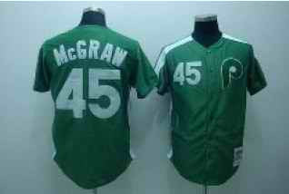 Mcgraw Philadelphia Phillies green jersey